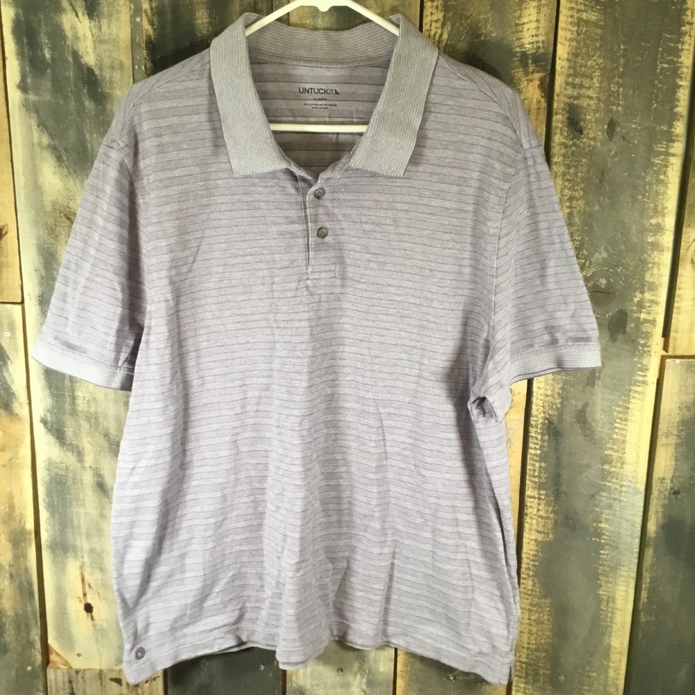 Untuckit polo shirt men’s size XL